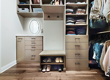 Elegance and Organization Closet
