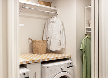 Compact Laundry Room