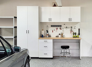Custom Garage Cabinets & Workshop Storage