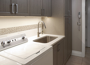 Organized Laundry Room