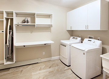 European Style Laundry Cabinets