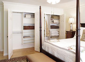 Double Reach In Guest Bedroom Closets