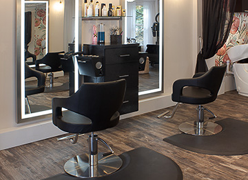 Custom Cabinets for Hair Salon