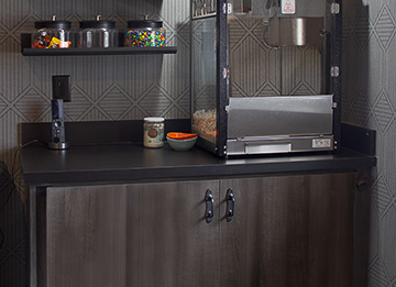 Home Theater Concession Cabinet