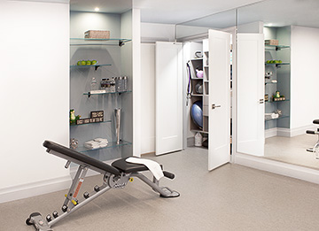 Storage for Home Gym
