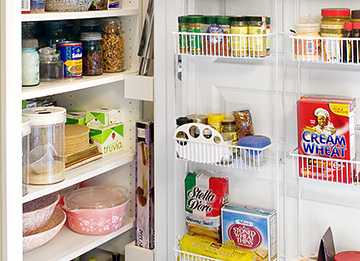 Pantry Door Organizer Rack