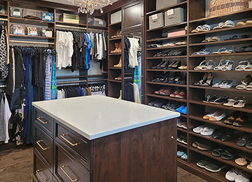 Elegance and Organization Closet