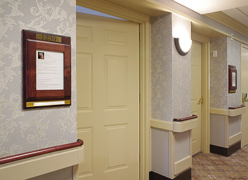 Assisted Living Patient Room Sign