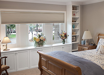 Bedroom White Cabinets to Boost Bedroom Storage