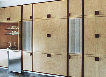 Wet Bar with Entertainment Center