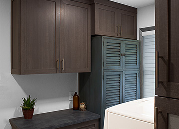 Laundry Room with Vintage Furniture