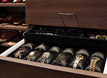 Watch Drawer with Pillows