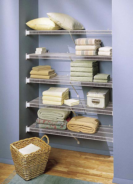 Tight Mesh Wire Linen Closet